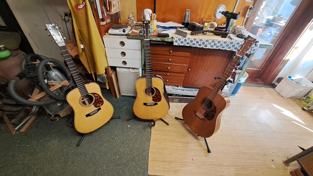 U výrobce kytar Petra Burše