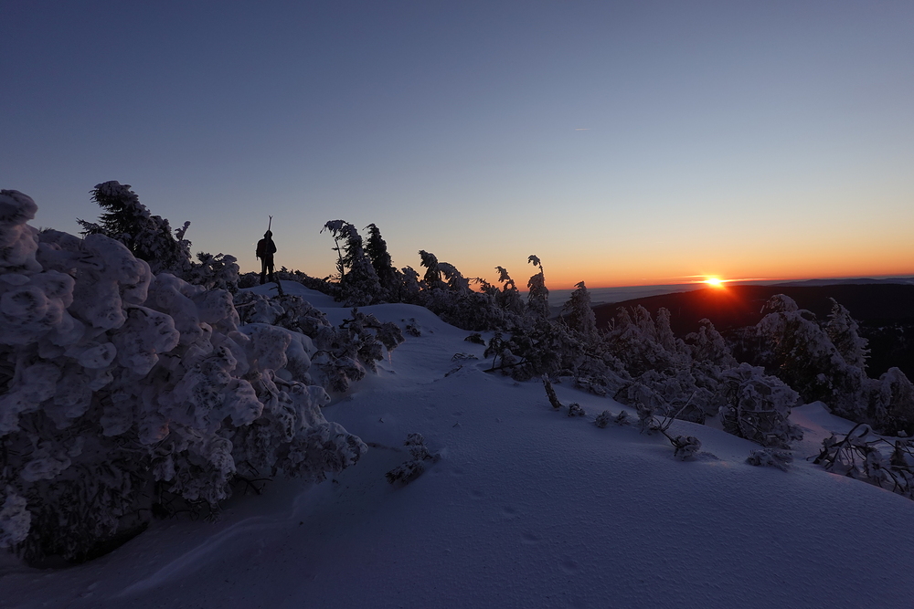 Vrchol Červené hory