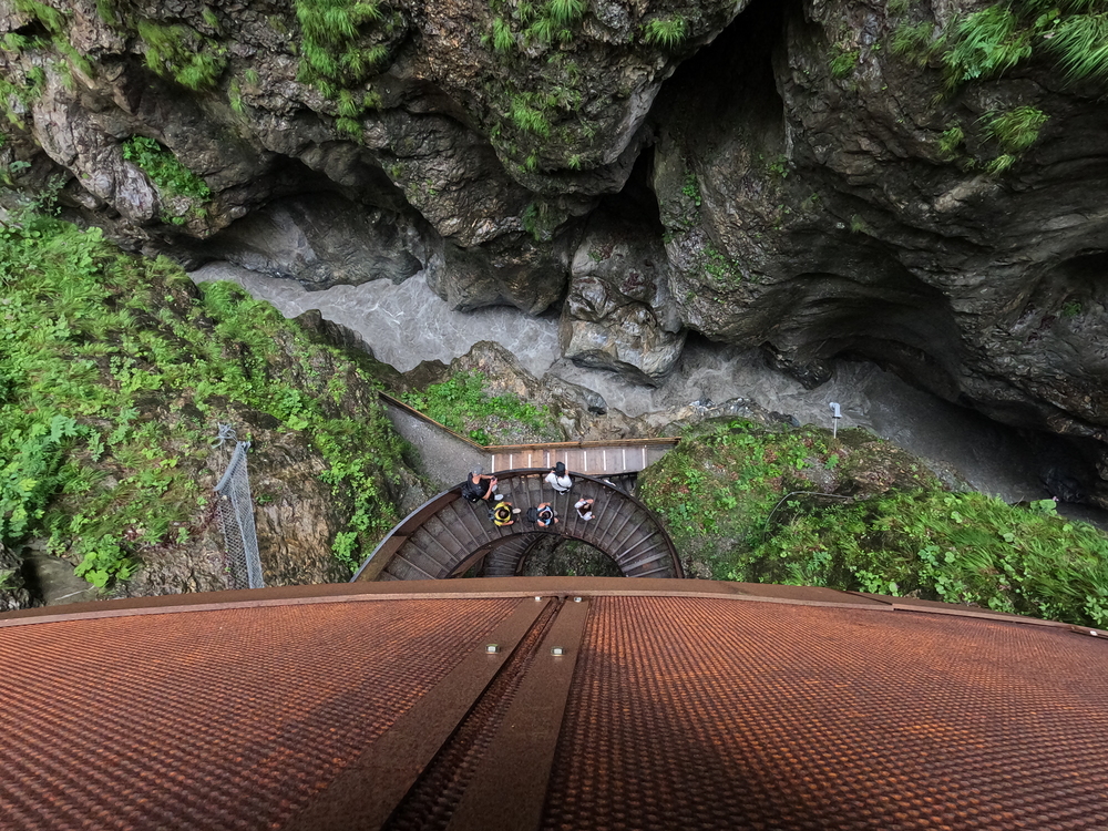 Lichtensteinklamm, Helix