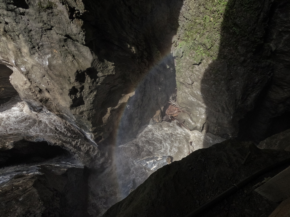 Lichtensteinklamm, duha