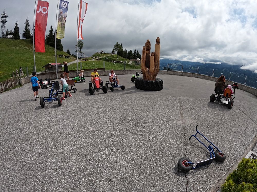 Geisterberg, čekání na jídlo