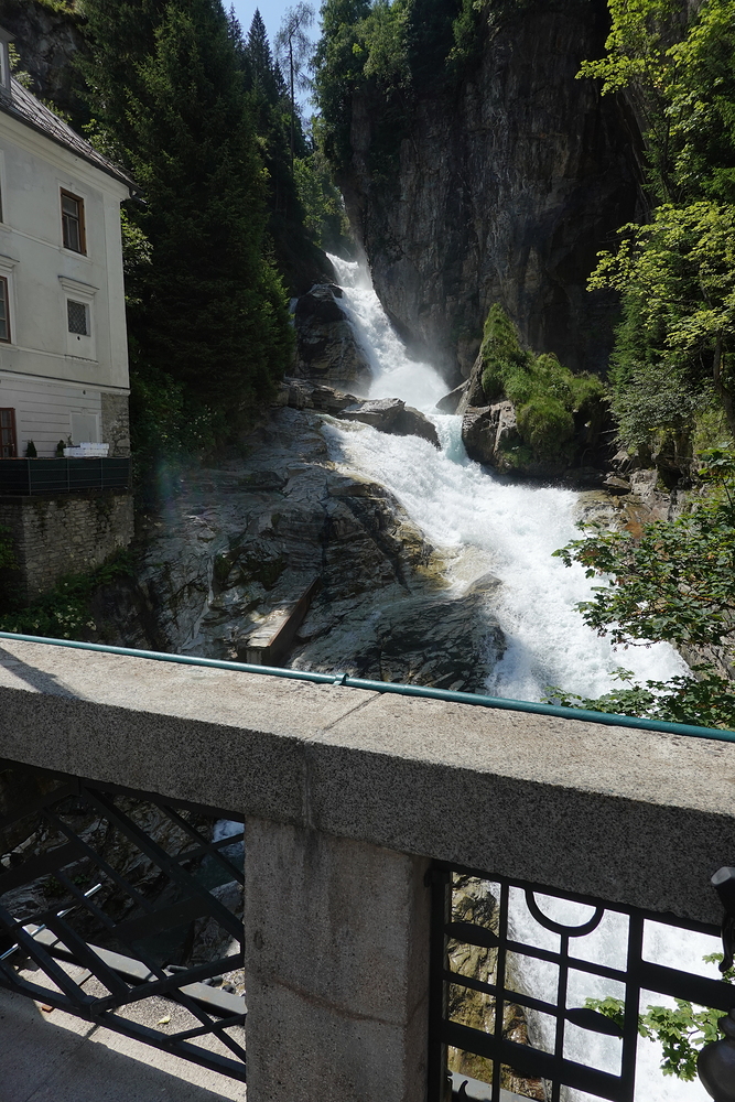 Bad Gastein, horní část přímo ve městě