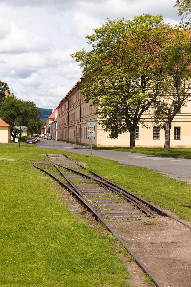 Tady probíhalo odbavování transportů