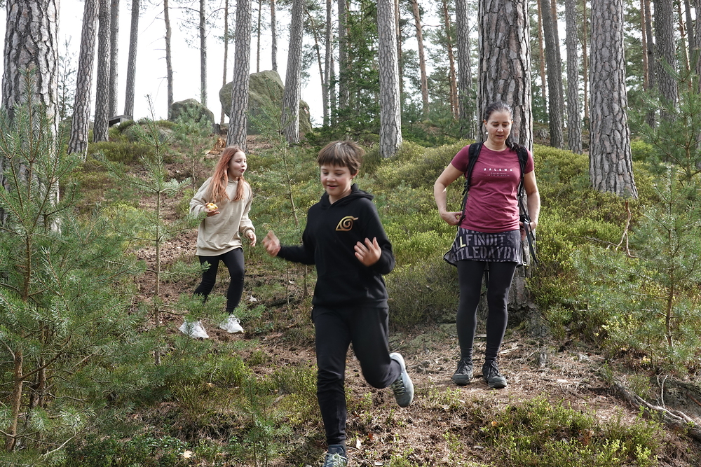 Z kopce to jde lehce