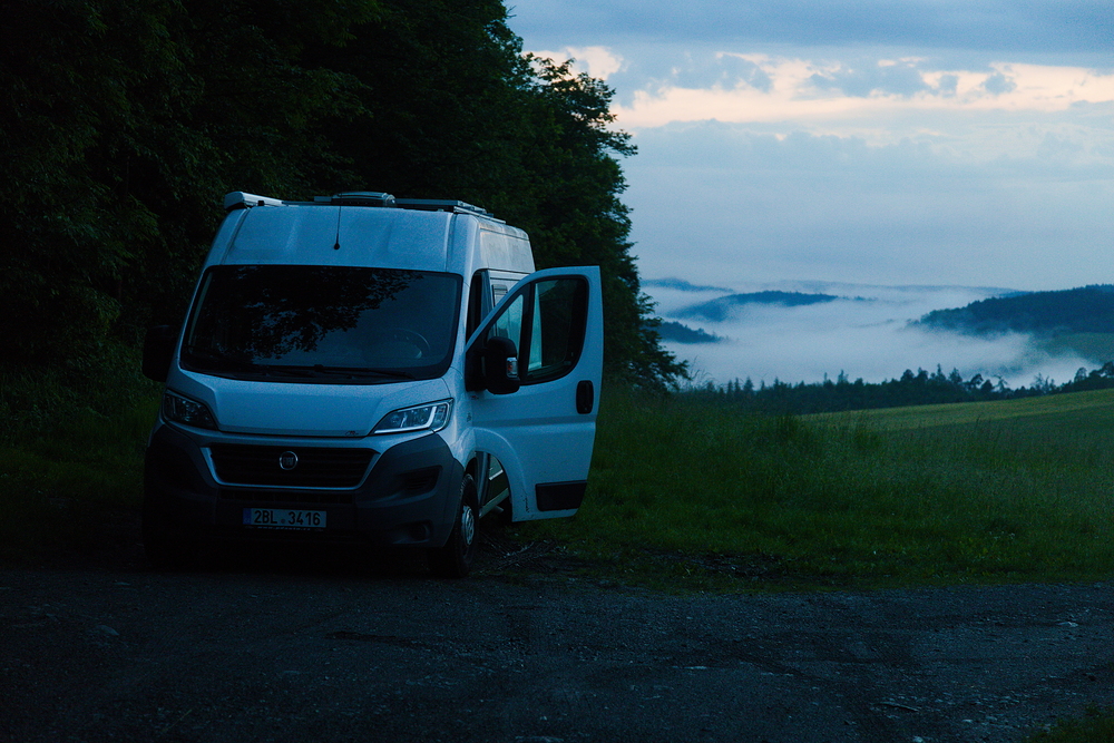 Spím nad Křivoklátem