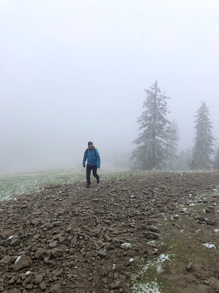 Na hlavním hřebeni