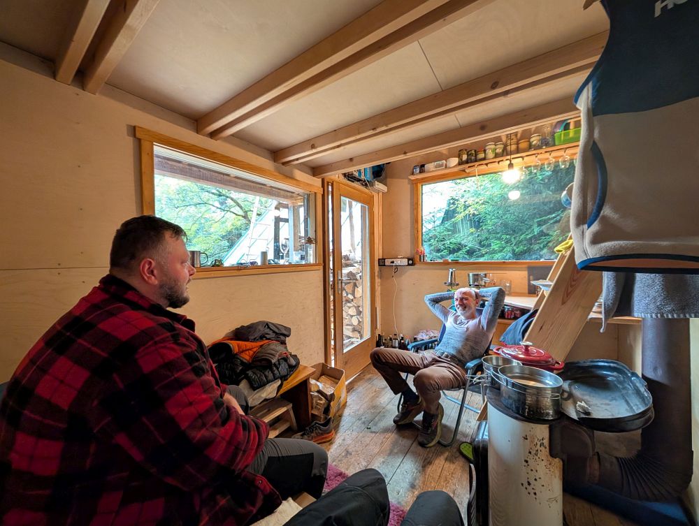 S Michalem a Ladinem na Božence