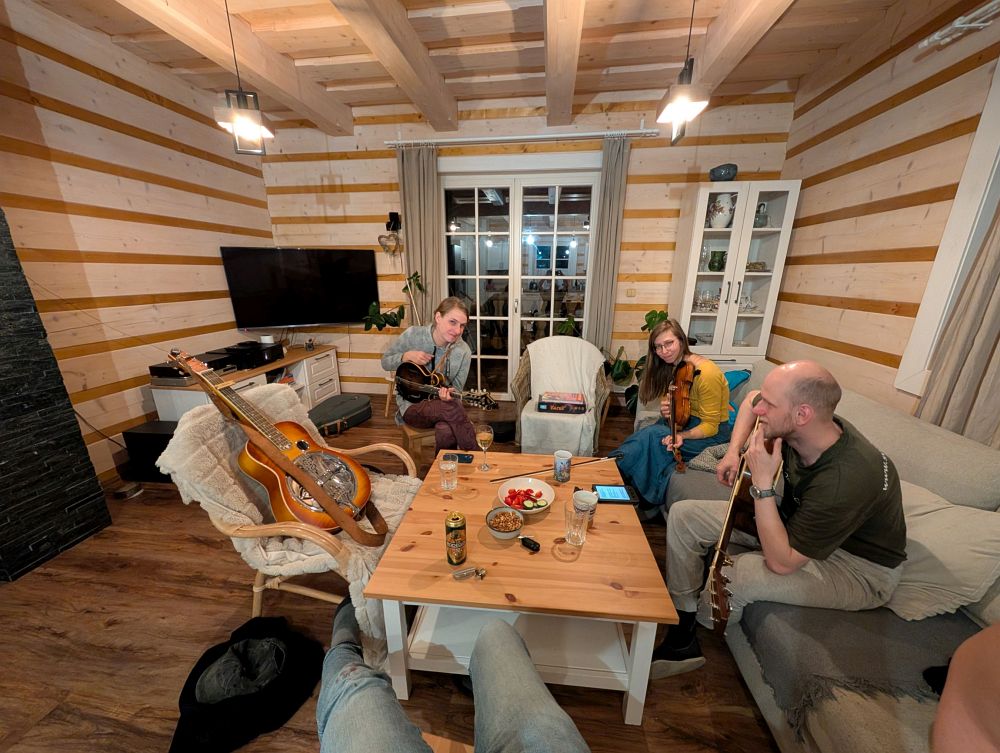 Večírek, jednou možná kapela