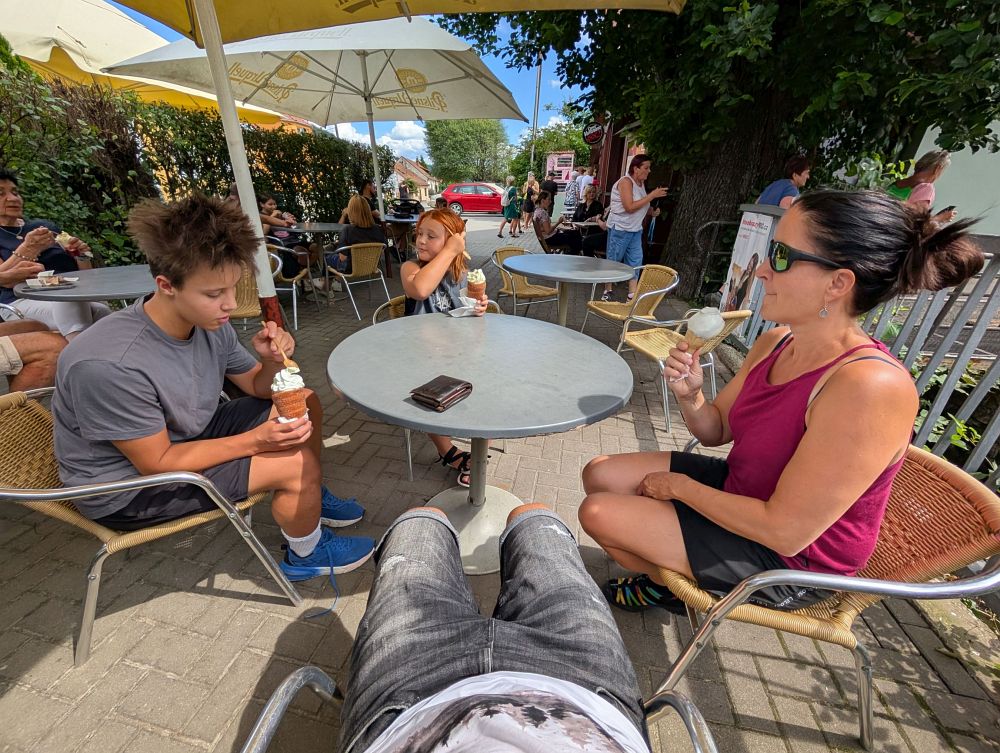 Poprvé jsme se tady zastavili