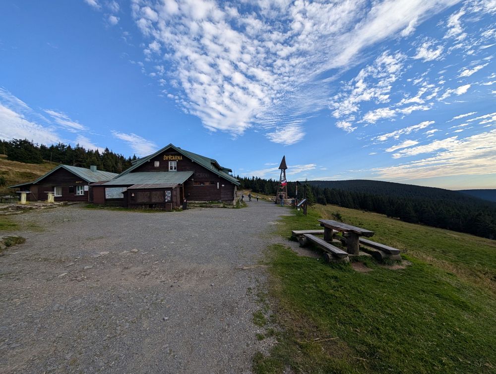 Švýcárna, neměl jsem čas, jen jsem projel