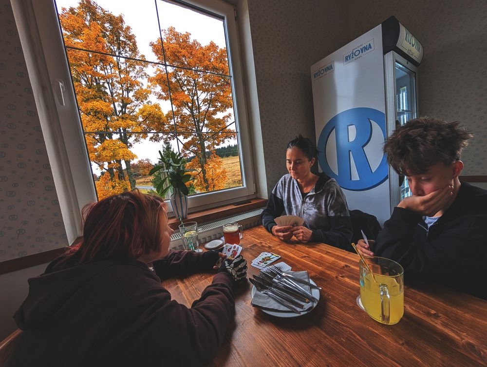 Deštivý výlet na Ryžovnu