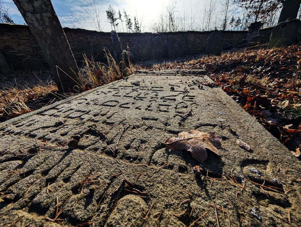 Židovský hřbitov Velký Pěčín