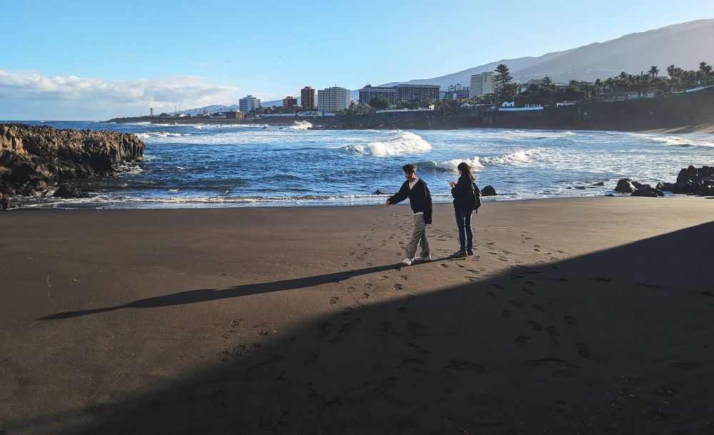 Na pláži před otevřením zoo