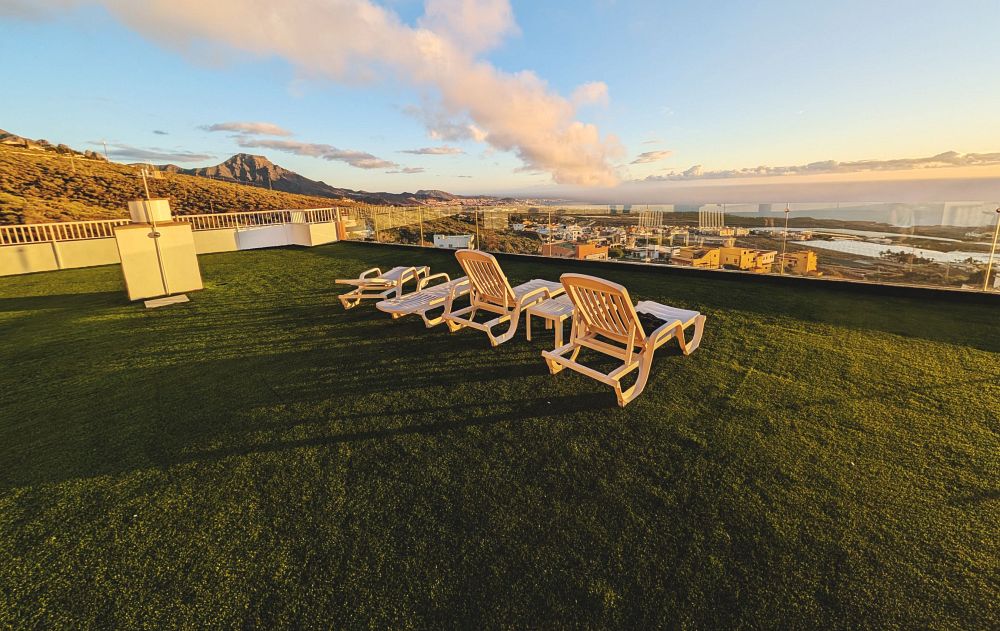 Solárium máme na střeše