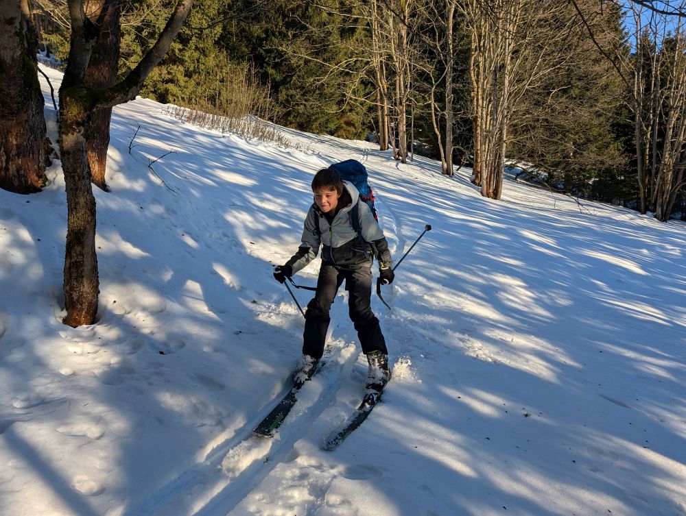 Mimo sjezdovky to Matyho baví