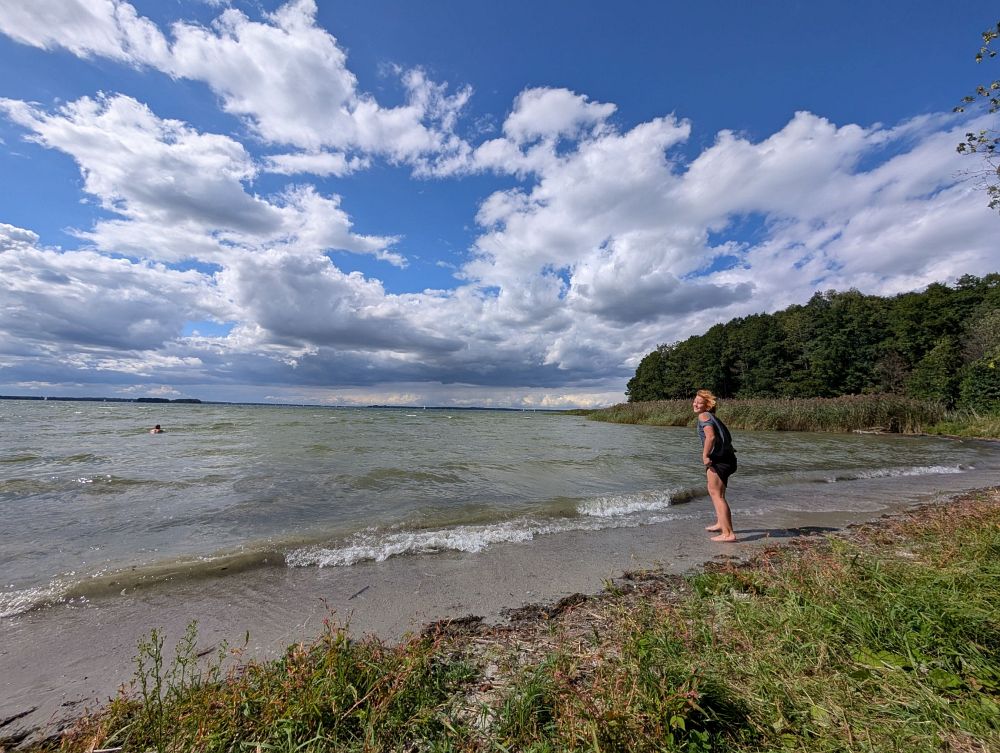 Po příjezdu k jezeru Dargin