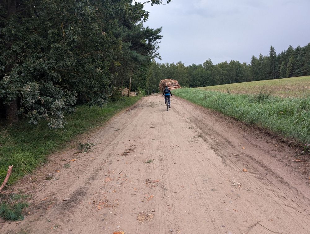 Opět po písku, bojíme se