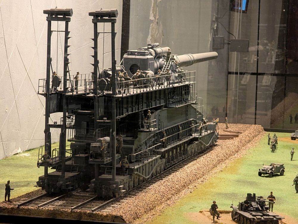 Model největšího děla