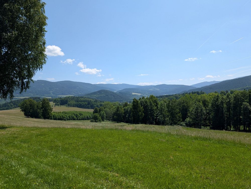 Nejsevernější část Šumavy