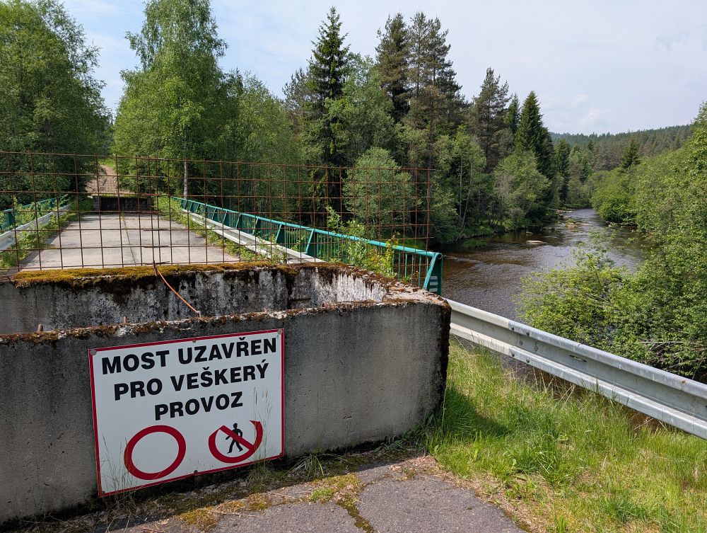 Most přes Křemelnou