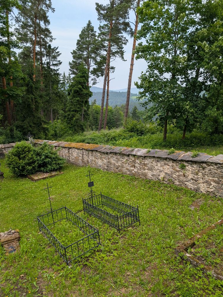 Část hřbitova pro sebevrahy