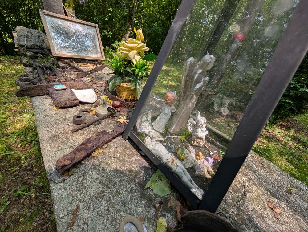 Oltář bývalého kostela