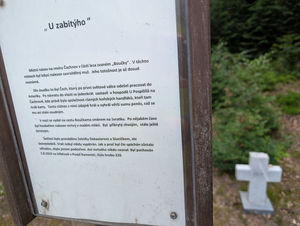 Příběh z lesa nad Čachnovem