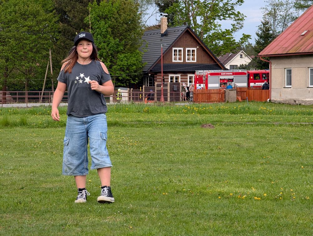 Hasiči houkali a blikali