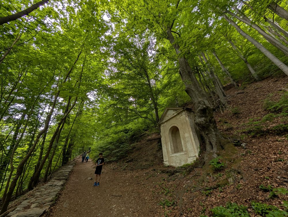 Stoupáme na Bezděz