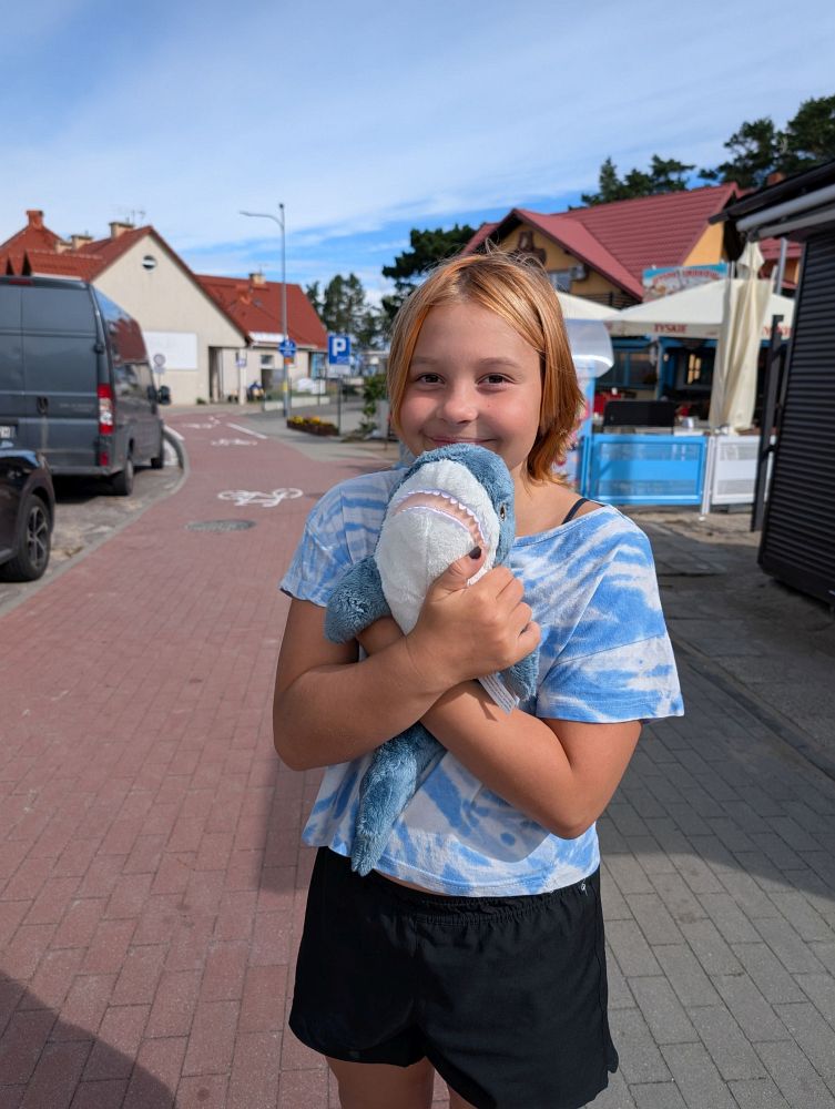 Nákup žraloka před odjezdem