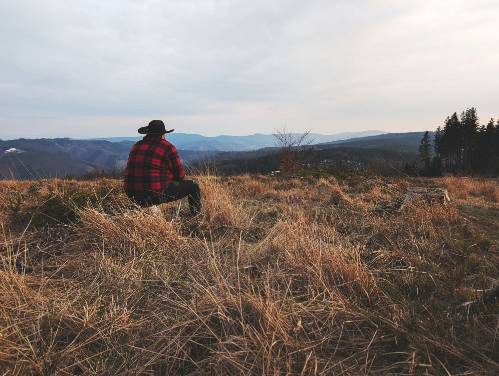 Pod vrcholem Ostrého