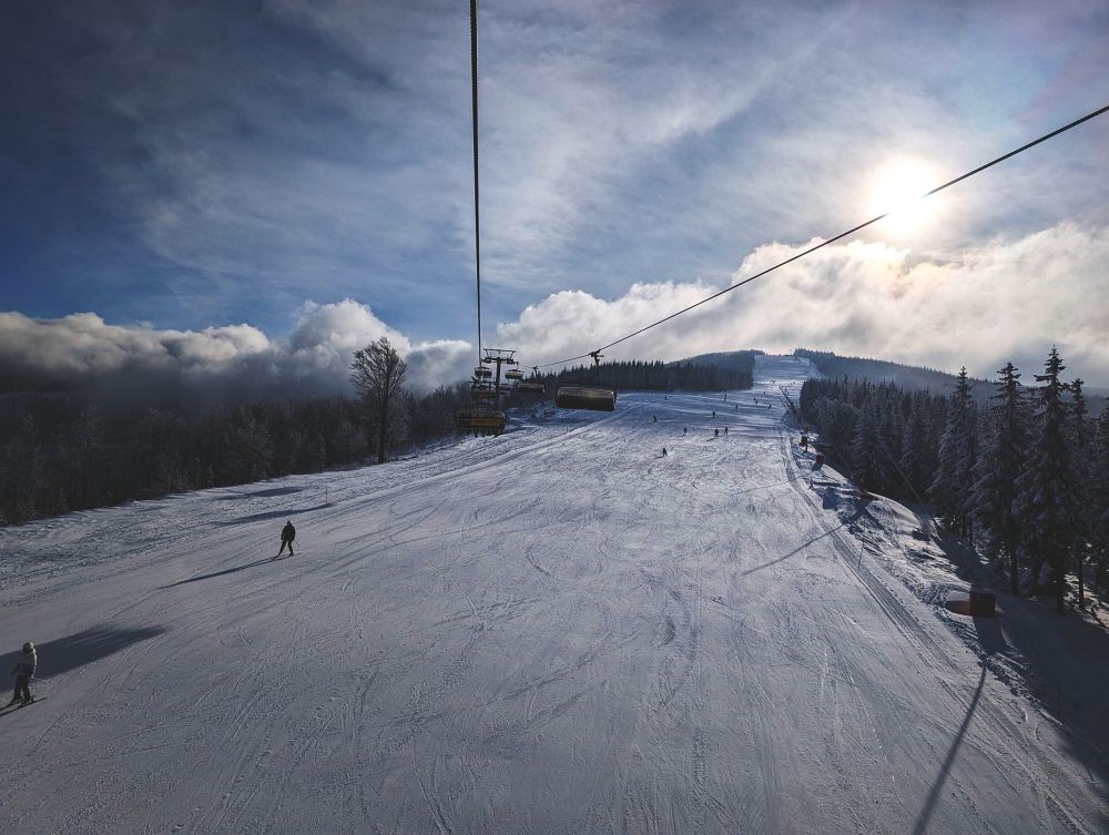 Pár hodin spánku a jsme ve Szczyrku