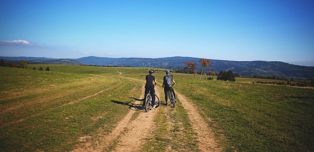 Před sjezdem do Kraslic