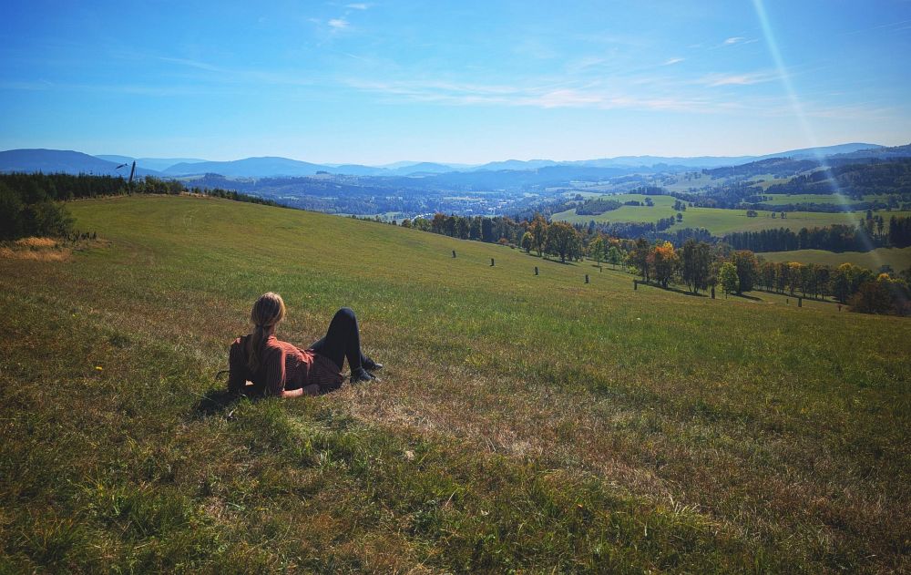 Procházka před vystoupením, výhled na Staroměstsko