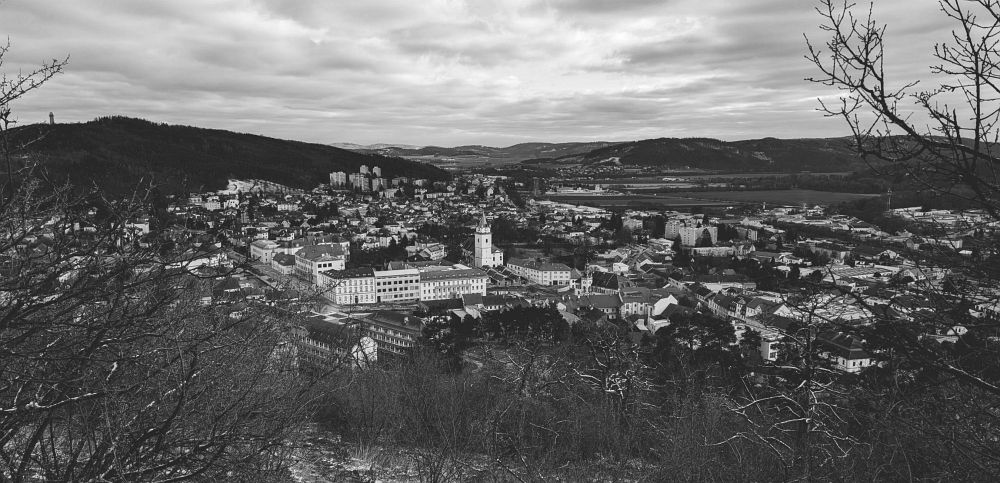 Výhled na Tišnov