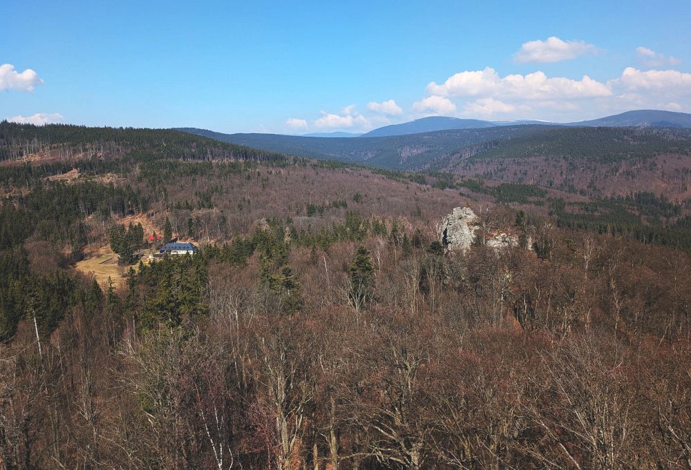Rabštejnská louka a Přední skály