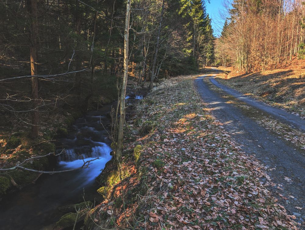 Podél Oskavy na Skřítek