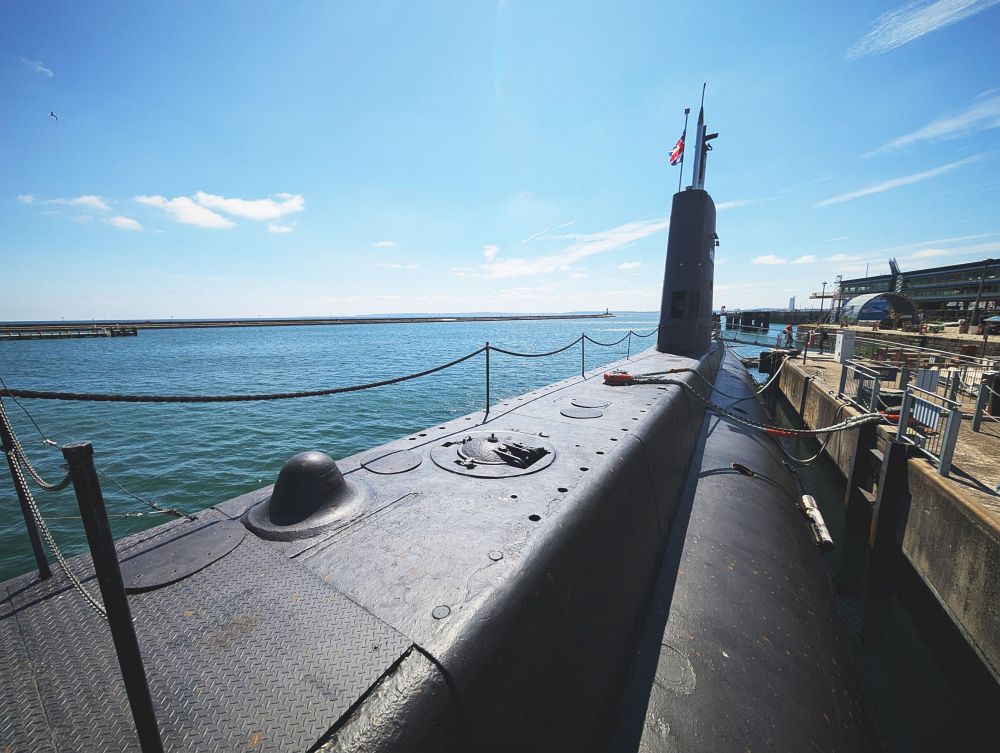 Další ponorka, tentokrát britská a novější HMS Otus