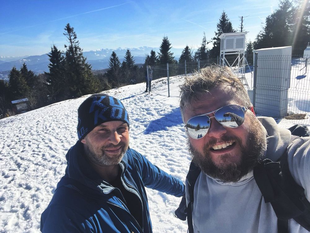 Na vrcholu (fotil Michal)