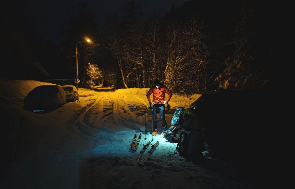 Vše připraveno, vyrážíme do nočních hor